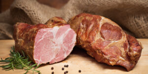 Baleron wieprzowy wędzony