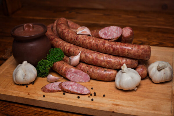 Kieąbasa czosnkowa Kiełbasa Czosnkowa