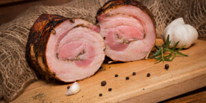 Rolada Boczkowa mietowa, pieczona